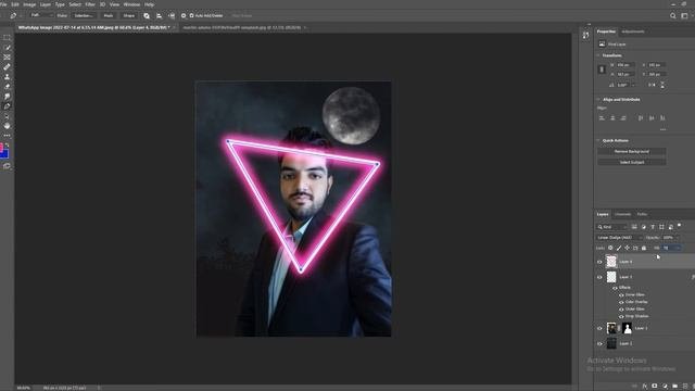 Neon Light Effect Photoshop Tutorial Glow Effect - Photoshop Tutorial | Glowing Lines Effect