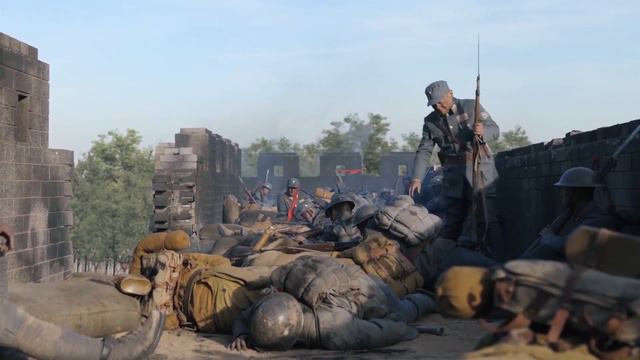 國軍團長大刀劈漢奸，率部死戰日軍