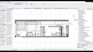 Как использовать инструмент бегущая рамка в Archicad?