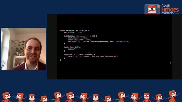 Swift Heroes Digital 2020 - Implementing a Component Library - Roy Marmelstein, Spotify смотреть онлайн