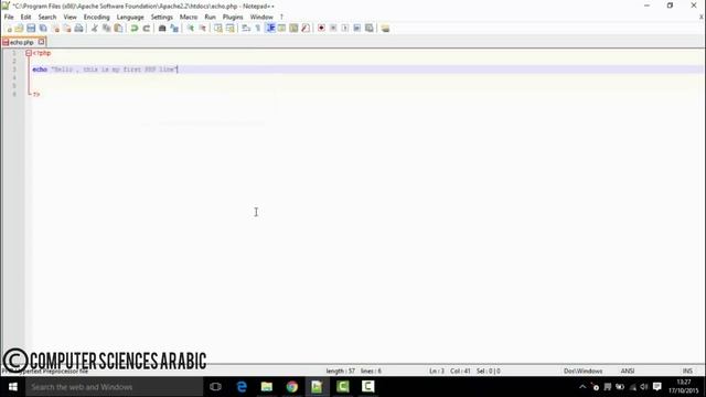 دورة الـPHP : الدرس الثاني (Echo , printf , print_r) - مستوى مبتدئ смотреть онлайн