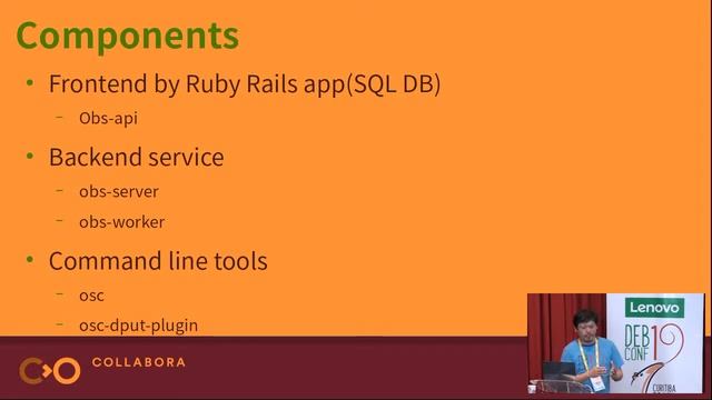 An infrastructure on containers to build your own Debian based distro смотреть онлайн