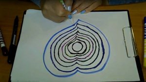 нарисуй любовь