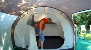 Установка палатки Outventure Camper 4 Basic v2