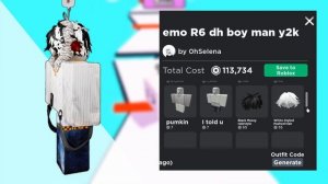 10 Emo trending R6 Evade Outfits