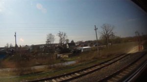 Отправление поезда №121 Пенза — Москва со ст. Башмаково