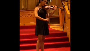 Bach Sonata No.1 in G Minor: Adagio and Bruch Concerto No.1 in G Minor || Donna Mahboubi