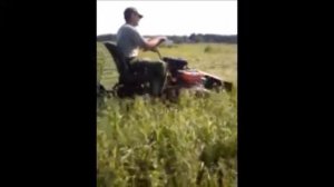 самодельная косилка