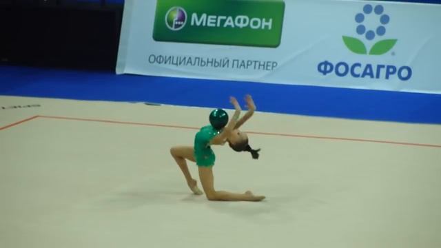 Averina Arina RUS Аверина Арина, мяч, Россия смотреть онлайн