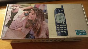 Раритетный телефон NOKIA 5125 Распаковка.