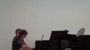 К. Черни. Большая блестящая соната для фортепиано в 4 руки c-moll, 1ч