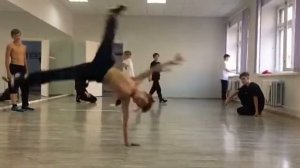 Bboy Dikiy Power Practice