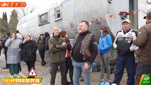 День рождения Жмарёва Валерия Николаевича - мотоинструктора автошколы Алекс. Часть 1.