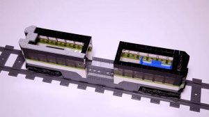 Lego City 60337 Express Passenger Train Speed Build