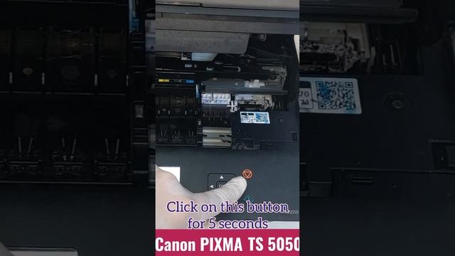 How to remove the printhead |Canon PIXMA TS 5050| printer [TS] #printhead #printer