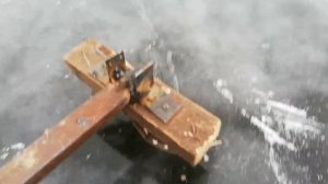 Обзор на самодельный снегоход из велосипеда