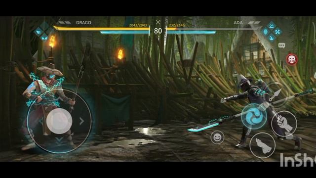 КАК ПРАВИЛЬНО ИГРАТЬ ЗА СЛОЖНОГО ПЕРСОНАЖА АДЗУМА В SHADOW FIGHT4 ARENA смотреть онлайн