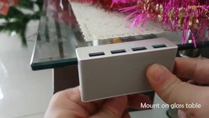 ORICO MH4PU - 4 Ports USB 3.0 Hub with Clip-On Type for Monitor & Desk