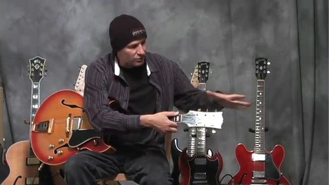 Gibson Vintage Barney Kessel hollow body review смотреть онлайн