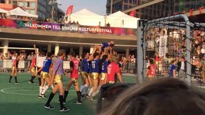 DISCOFOOT MIT CCN – BALLET DE LORRAINE - 1, Stockholm 18 Aug. 2022 / Diskofootball