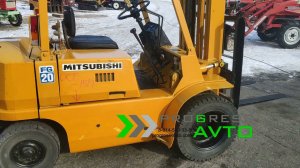 Вилочный погрузчик MITSUBISHI FG20 за 680 000 руб. 2х тонный