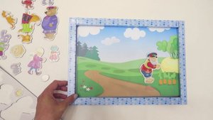 Магнитная игра Десятое королевство "Магнитные истории В гостях у сказки" | Сказка про репку