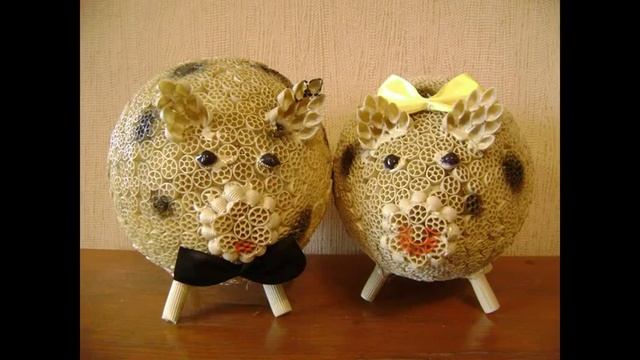 Поделки из макарон / поделки своими руками смотреть онлайн