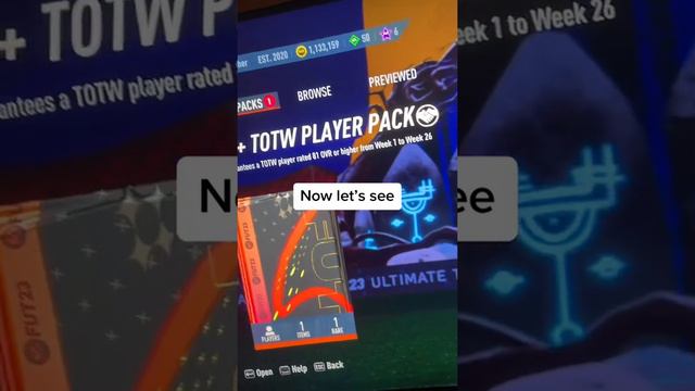 You won't believe what this TOTW 81+ Tradeable Pack gave me - FIFA 23