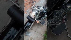Запуск Ямаха драг стар 1100 после недельной стоянки