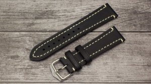 Ремешок HIRSCH Liberty чёрного цвета от Ремешоп