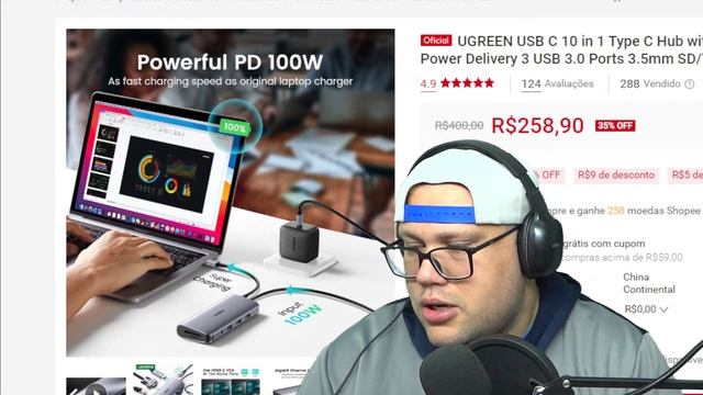 UGREEN USB C 10 in 1 Type C Hub with Ethernet 4K HDMI VGA Power Delivery 3 USB 3 0 Ports 3 5mm SDTF смотреть онлайн