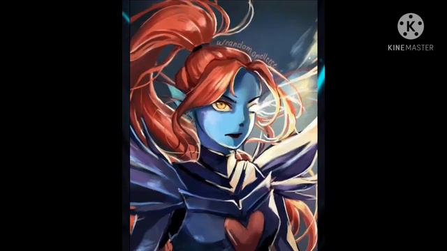 Undyne the undying undertale fan art. смотреть онлайн