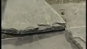 Монтаж сланцевой кровли