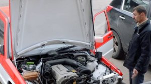 Запускаем мотор AMG 3.6 280hp Свап Мерседес 190 (W201) Корчок 19