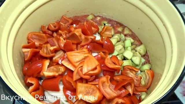 Вкуснейший Салат без Уксуса на Зиму "Десятка". Соте из Баклажанов с овощами!