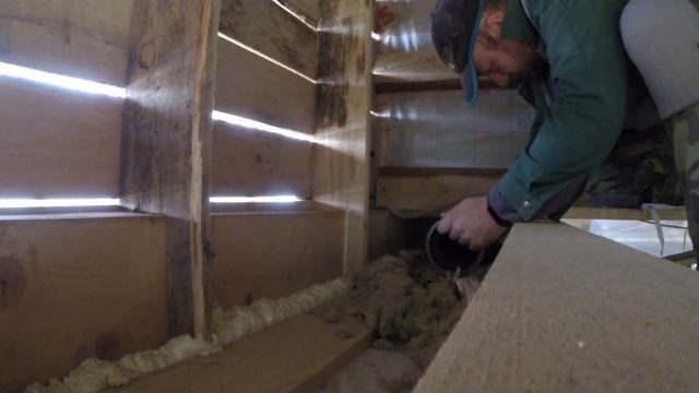 Пароизоляция мансарды. Сюрприз.