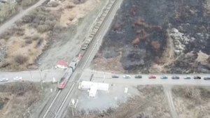 Как устроен железнодорожный переезд? // How is the railway crossing arranged?