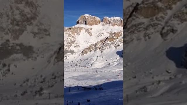 Ski Area Belvedere Canazei Val Di Fassa Dolomiti Italy