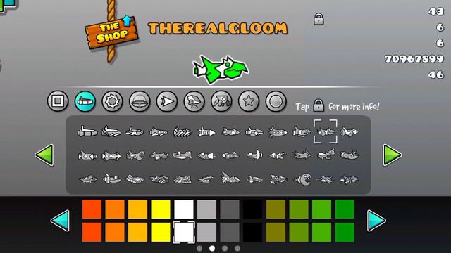 собираем icon kit в Geometry dash смотреть онлайн