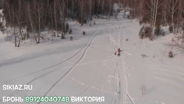 Зимний тур "3 памятника природы за 2 дня на снегоходах" смотреть онлайн