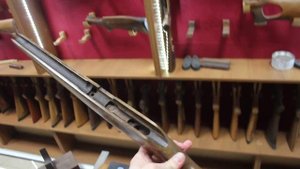 Улучшенный приклад для охотничьей винтовки ТОЗ-16 из "Красного Дерева"