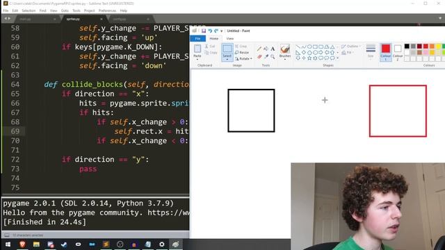 Pygame Collision Detection - Pygame RPG Tutorial #5 смотреть онлайн