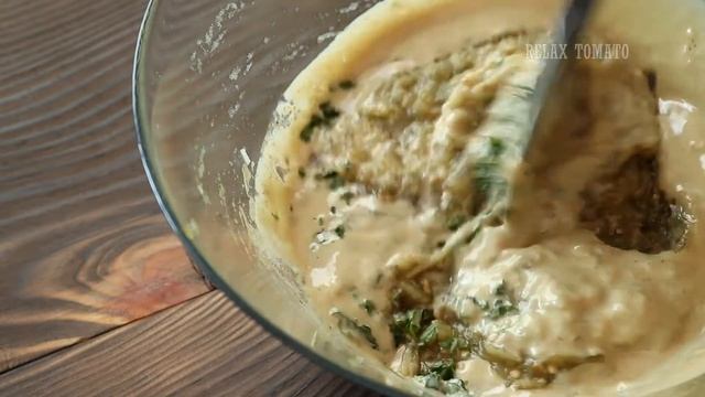 Бабагануш - баклажаны с тахини. Хоть на хлеб, хоть в лаваш со свежими овощами смотреть онлайн