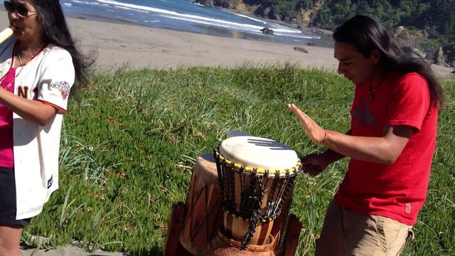 Naturally Flute & Drum Music by GoodShield Aguilar + Mignon Geli смотреть онлайн