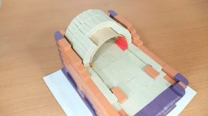 Русская печь из пластилина. Russian oven made of plasticine