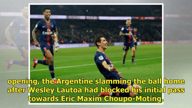 Di Maria at the double as PSG dump Dijon out of Cup смотреть онлайн