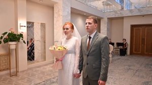 Савеловский ЗАГС Москвы, Свадьба в Дворце бракосочетания №4 - Видеооператор Сергей Е.
