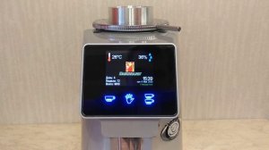 Кофемолка Fiorezanto F64E: вход в меню, настройки, статистика.