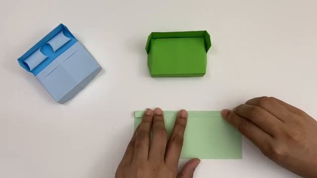DIY MINI PAPER BED / Paper Crafts For School / Paper Craft / Easy Kids Craft Ideas /Paper Craft New