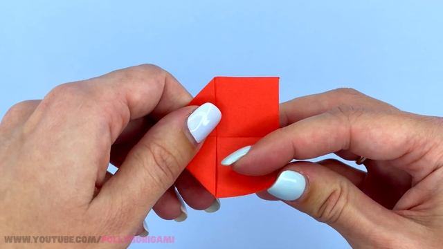 How to make MINI origami BUTTON TOY NO GLUE [origami pop it, origami fidget toy] смотреть онлайн